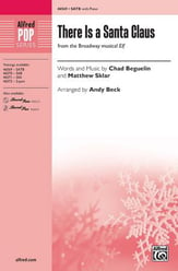 There Is a Santa Claus SATB choral sheet music cover